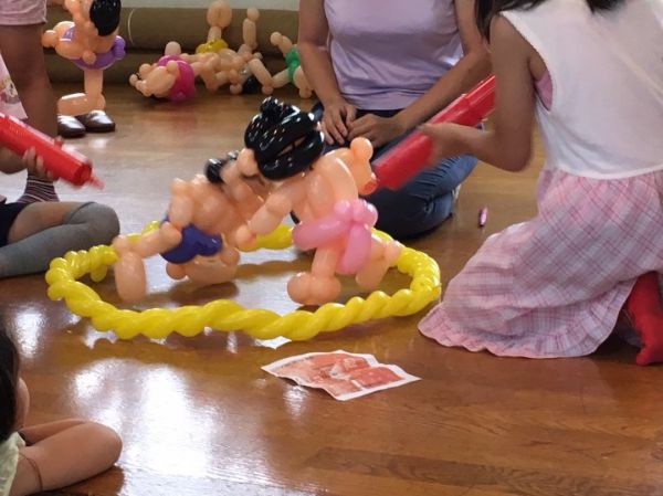 Happy Balloon Project 栗谷子ども会 夏のお楽しみ会