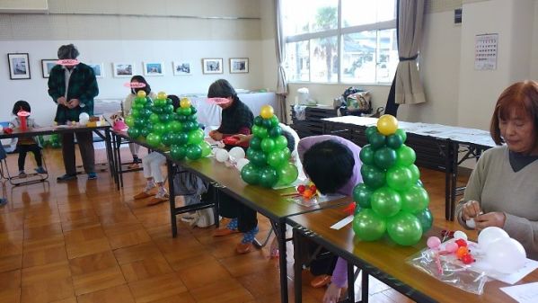 Happy Balloon Project 渡公民館バルーン教室