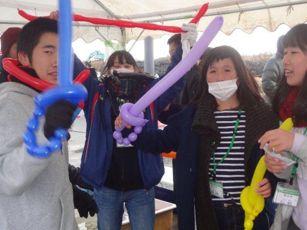 Happy Balloon Project Mr.GGのバルーン教室at「松島大漁かきまつりin礒島」