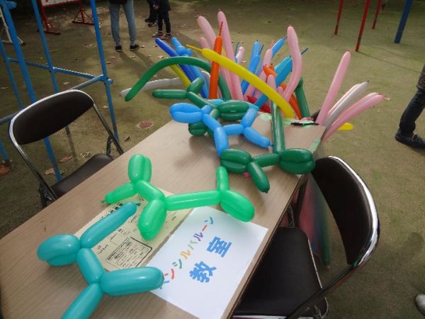Happy Balloon Project Mr.GGのバルーン教室in「駒本門前会バザー」