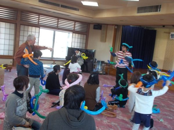 Happy Balloon Project 下諏訪町ボランティア連絡協議会 昔の遊びでみんなでもりあがろう!