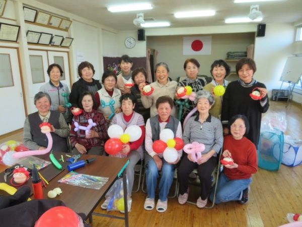 Happy Balloon Project 山下公民館婦人学級