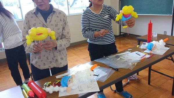 Happy Balloon Project 渡公民館バルーン教室