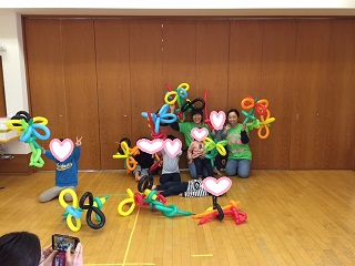 Happy Balloon Project 親子春休みバルーンで遊ぼう教室