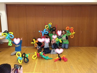 Happy Balloon Project 親子春休みバルーンで遊ぼう教室