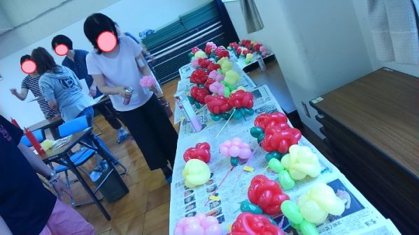 Happy Balloon Project 渡公民館バルーン教室