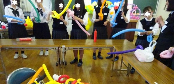 Happy Balloon Project 山形県高等学校家庭科クラブ研修