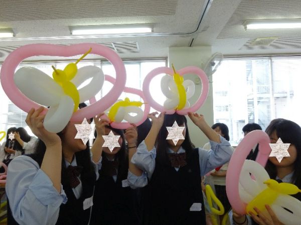 Happy Balloon Project 山形県高等学校家庭科クラブ研修
