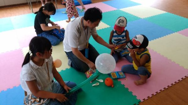 Happy Balloon Project 鮪立児童館夏祭り