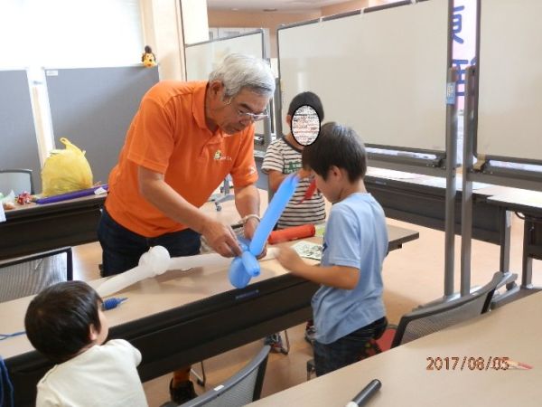 Happy Balloon Project 「東金おもちゃの図書館とんとん」夏祭り