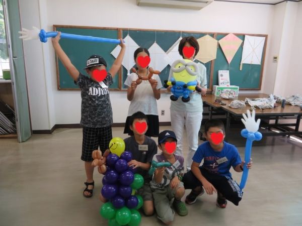 Happy Balloon Project 美々津公民館子ども土曜教室