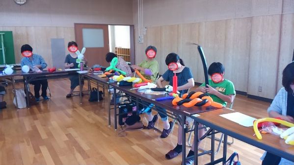 Happy Balloon Project 渡公民館バルーン教室