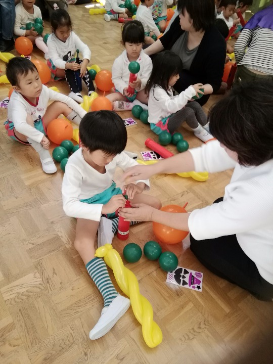 Happy Balloon Project 双葉幼稚園 父母の会