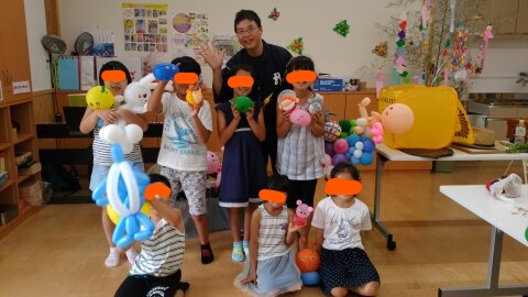 Happy Balloon Project ししおり児童館 児童遊びの日