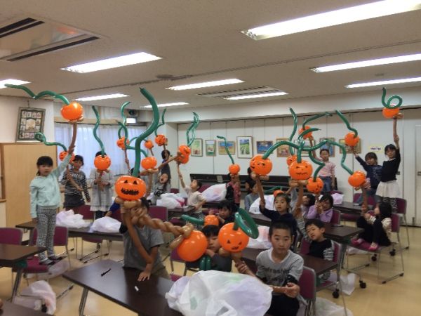 Happy Balloon Project バルーン教室=ハロウィンを楽しもう