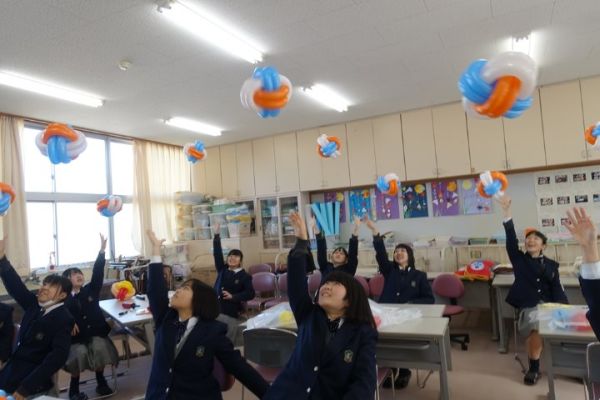 Happy Balloon Project 富島高等学校バルーン教室