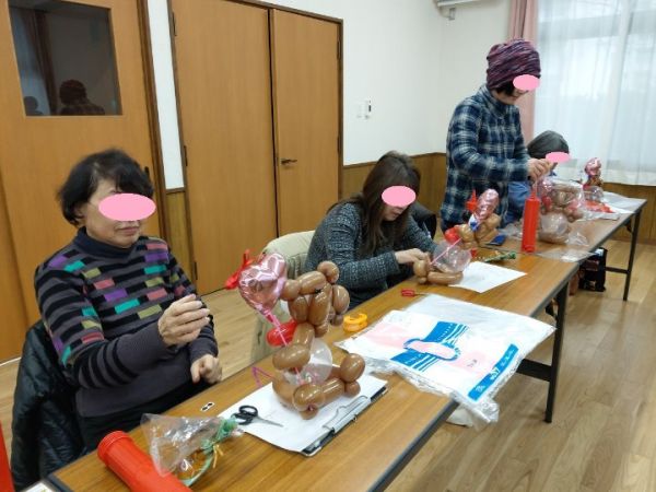 Happy Balloon Project 渡公民館バルーン教室