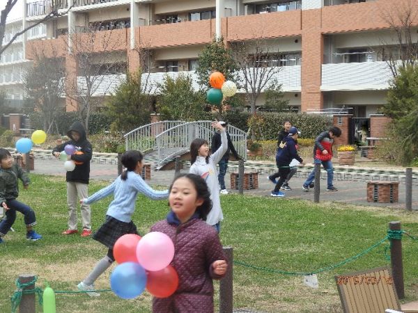 Happy Balloon Project ミディオン子供会6年生を送る会