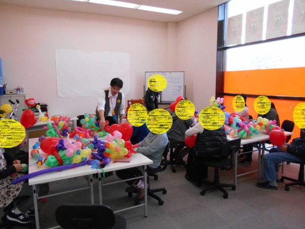 Happy Balloon Project 気仙沼サポートセンターばるーん教室