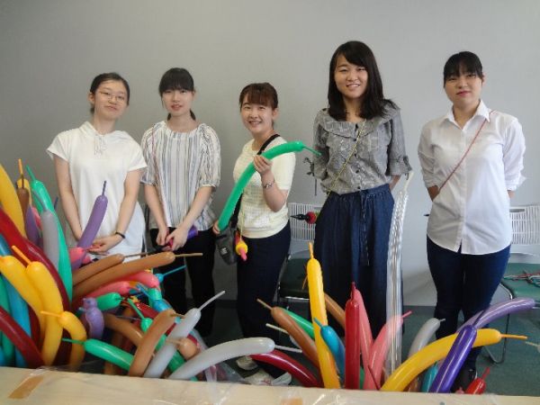 Happy Balloon Project Mr.GGのバルーン教室in「子育て支援フェスティバル」