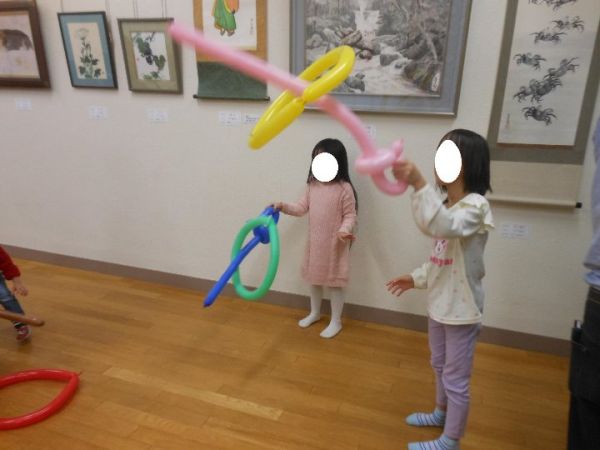 Happy Balloon Project 地区市民館祭りバルーンアート教室