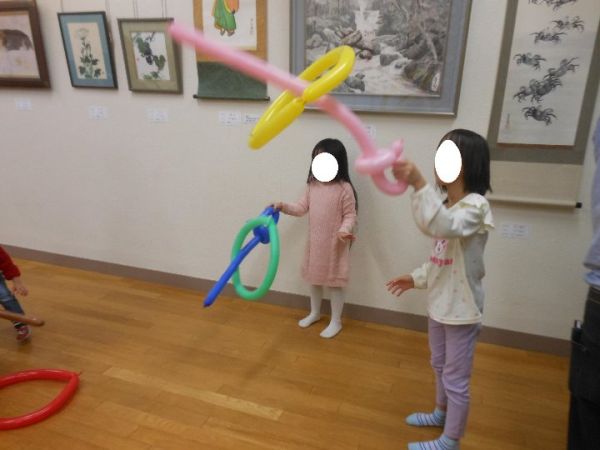 Happy Balloon Project 地区市民館祭りバルーンアート教室