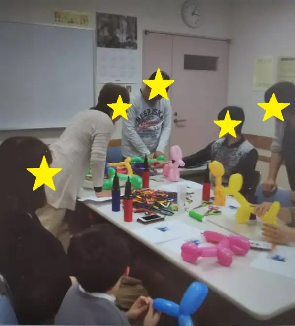 Happy Balloon Project カフェモナミ バルーン教室