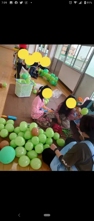 Happy Balloon Project つどいの広場バルーンアートデー