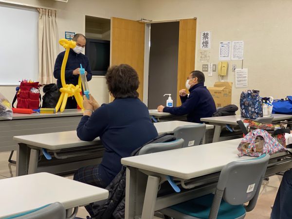 Happy Balloon Project 盛岡市少年指導員向けバルーン指導