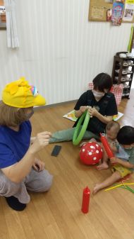 Happy Balloon Project いちごクラブ夏休み親子体験