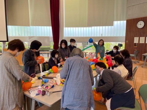 Happy Balloon Project 東海村子育て支援ファミリーサポート すくすく会員への講習会