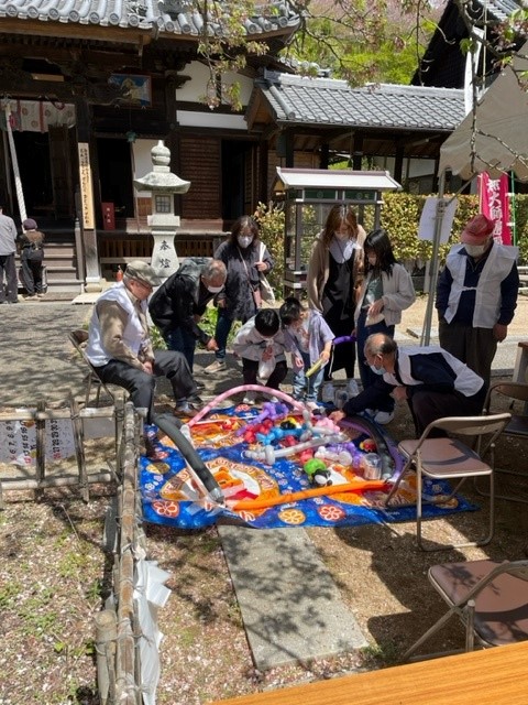 Happy Balloon Project 金峰寺の春祭り