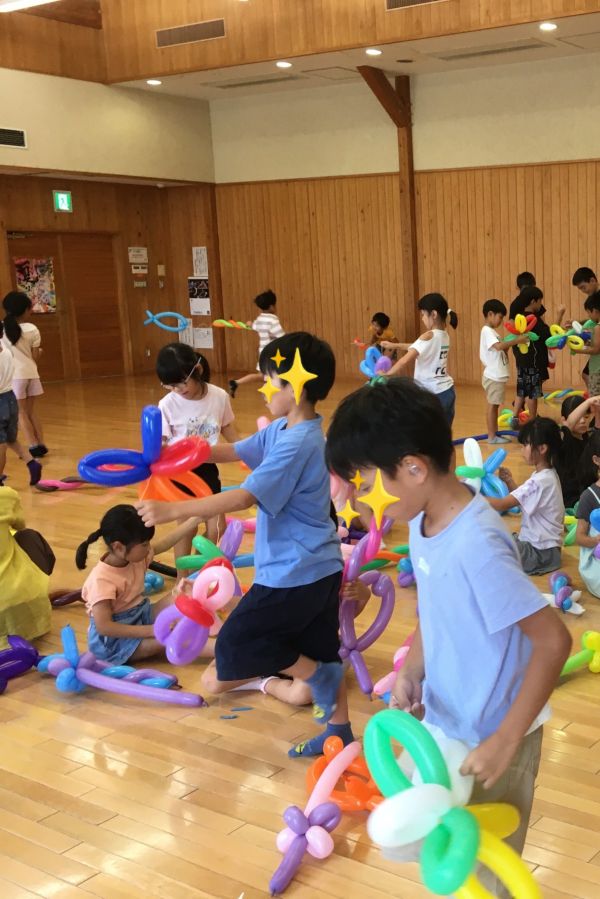 Happy Balloon Project 夏休みバルーン教室