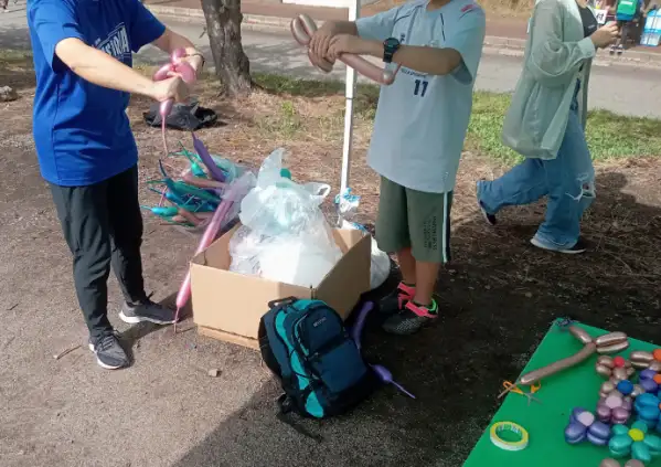 Happy Balloon Project 山の手ふれあいまつりバルーン教室