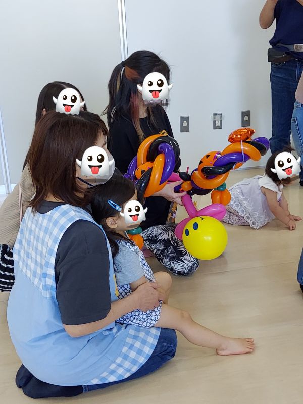 Happy Balloon Project 伊東市子育て支援センターすきっぷ 風船であそぼう