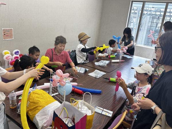 Happy Balloon Project 都立大子どもまつり バルーン教室