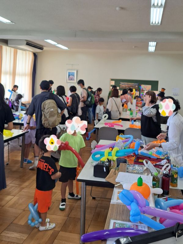 Happy Balloon Project 田彦小学校ふれあいまつり
