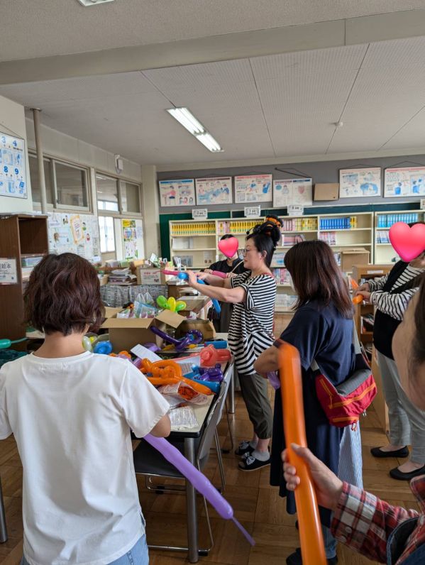 Happy Balloon Project 田彦小学校ふれあいまつり