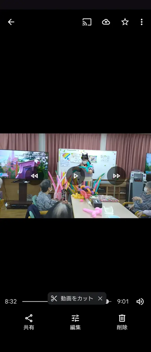 Happy Balloon Project たかちゃんのバルーン教室inツクイ