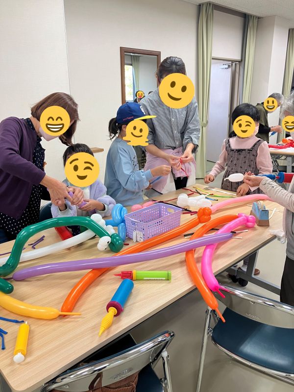 Happy Balloon Project よっといで集会「みんなでバルーンアートしよう!」