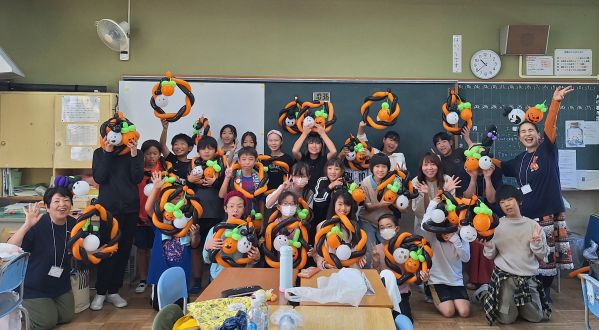 Happy Balloon Project 久米っ子フェスタバルーンアートで楽しもう!