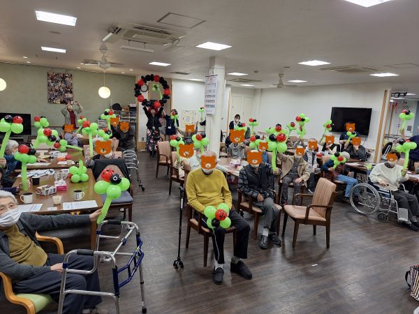 Happy Balloon Project ヨナハリハビリデイサービス