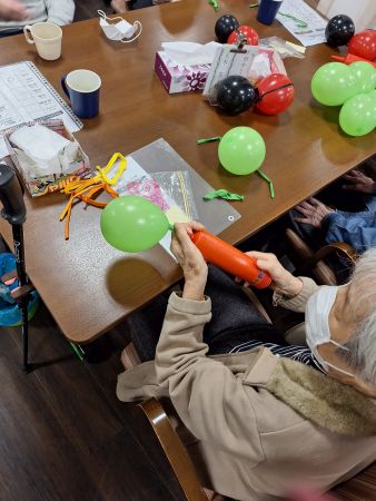 Happy Balloon Project ヨナハリハビリデイサービス