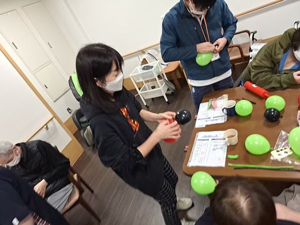 Happy Balloon Project ヨナハリハビリデイサービス