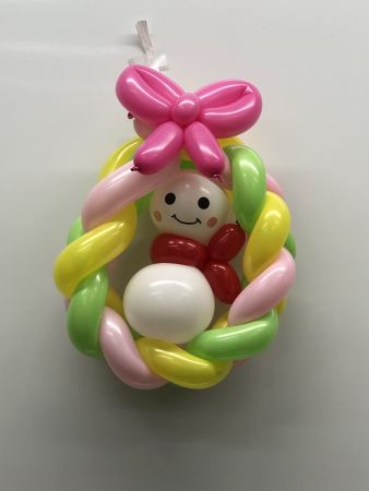 Happy Balloon Project バルーンでクリスマスリースをつくろう