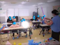 たかちゃんの夏休み♪親子バルーン教室