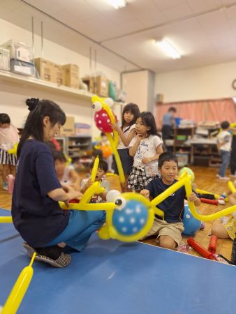 Happy Balloon Project 学童あおぞら夏休みバルーン体験