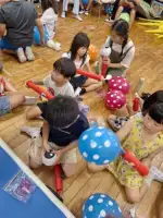 学童あおぞら夏休みバルーン体験