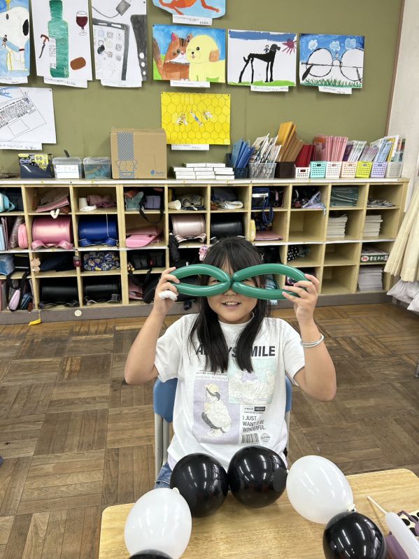 Happy Balloon Project 久米小学校体験教室