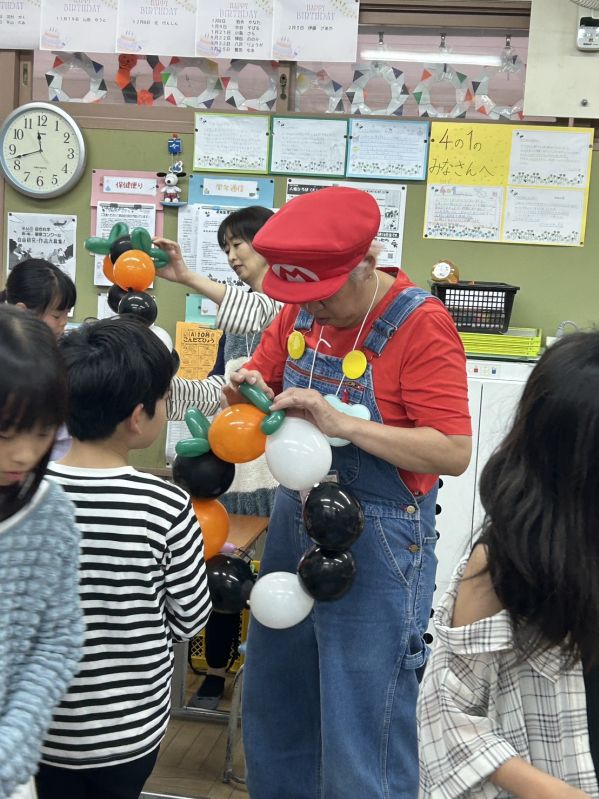 Happy Balloon Project 久米小学校体験教室